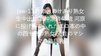 [sw-133] 素人わけあり熟女生中出し 真仲涼音45歳 河原に投げ捨てられたエロ本の中の四十路の熟女 天性のマシュマロ熟巨乳…