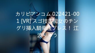 カリビアンコム 022421-001 [VR] スゴ技美痴女のチングリ挿入騎乗位プレス！ 江波りゅう