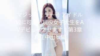 マジックミラー号 アイドル級に可愛い現役女子大生をAVデビューさせます！第3章 真正中出し編