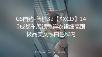 GS自购-售价32【KXCD】140成都车展银色连衣裙细高跟极品美女，白色窄内